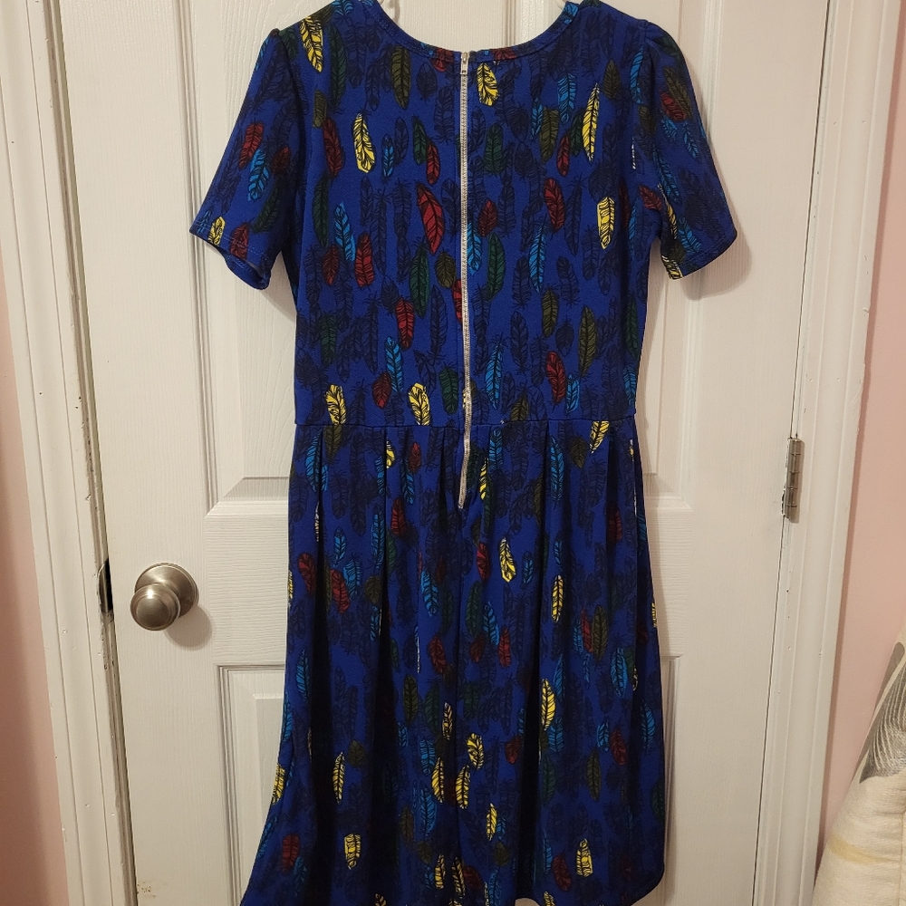 Lularoe feather dress size M